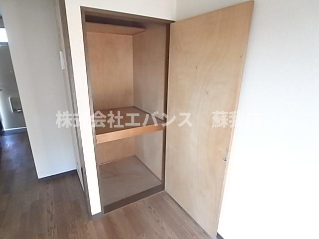 収納　ちょっとした収納スペースも充実しています