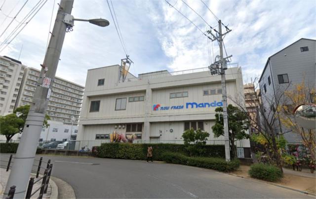 スーパー　万代　下新庄店（スーパー）まで366m