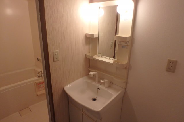 洗面設備　別部屋反転間取のお写真になります。参考にご覧くださいませ。