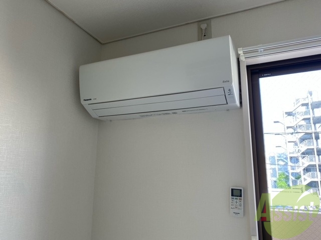 その他設備　エアコン設置されていて助かりますねー。暑い夏も快適です。