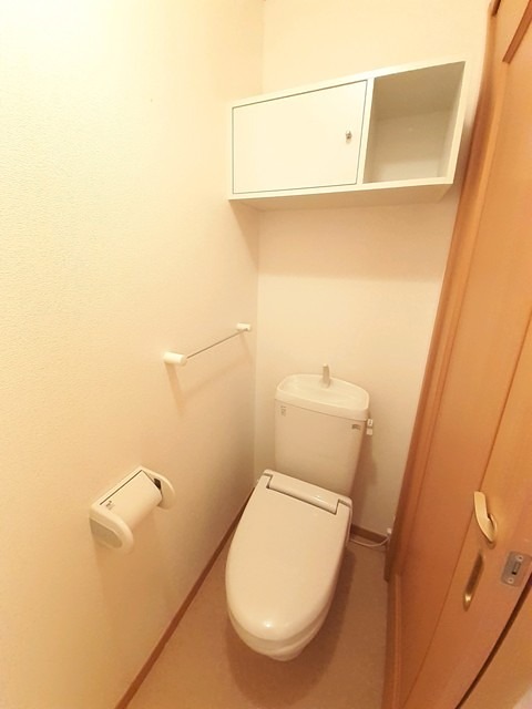 トイレ　清潔感のあるトイレです。