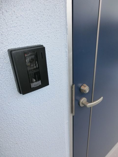 セキュリティ　カメラ付きインターホンでセキュリティもバッチリ