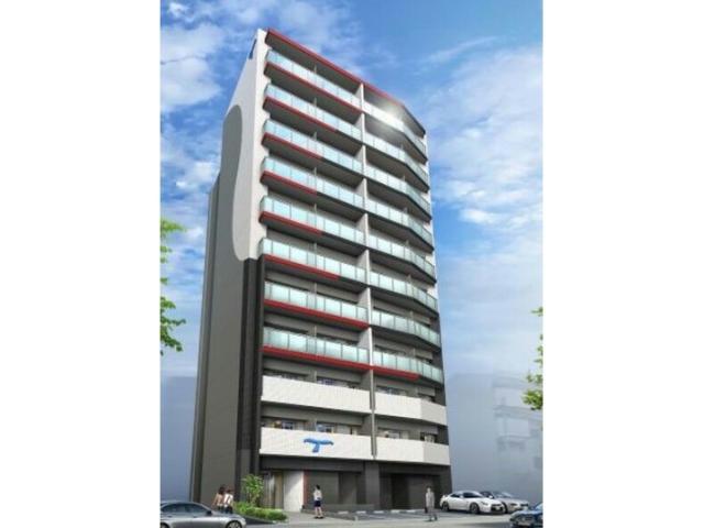 建物外観　完成模型図