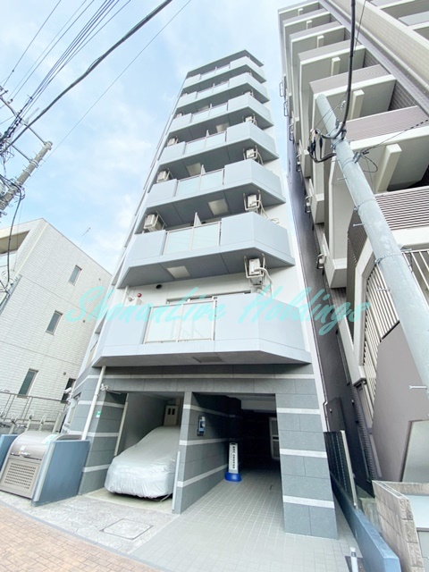建物外観　鉄筋コンクリートマンションで防音面も安心♪