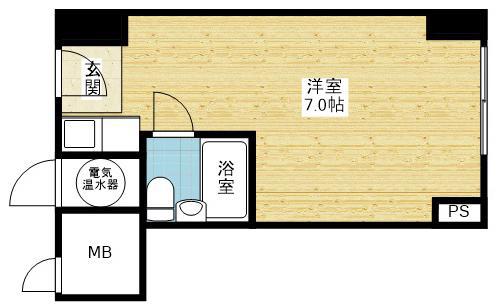 ステュディオ新御堂の間取り写真