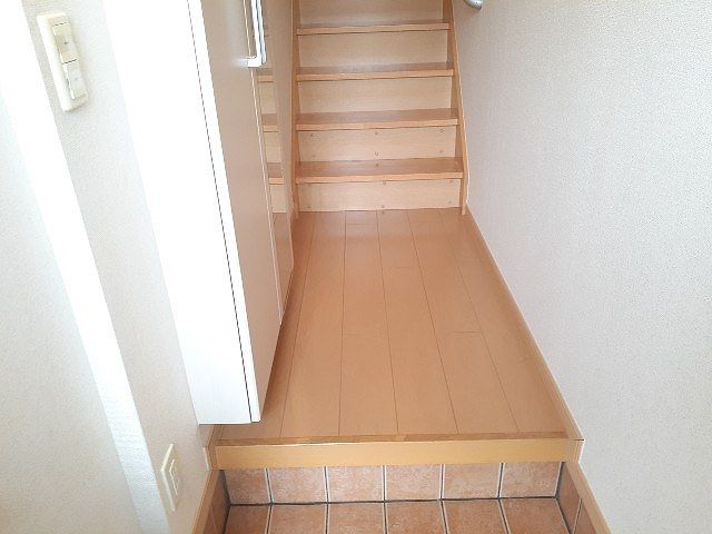 玄関　明るい玄関です
