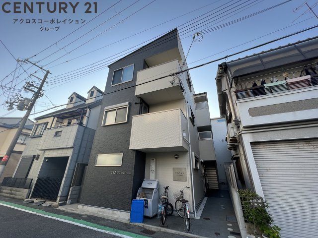 建物外観　オートロック付きで安心です！