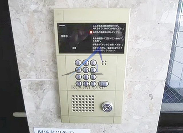 セキュリティ　オートロックです。