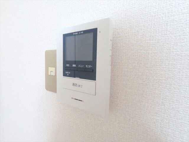 セキュリティ　訪問者の確認が出来るTVモニターホン付き