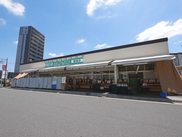 スーパー　田中青果生鮮市場鶴瀬店（スーパー）まで300m