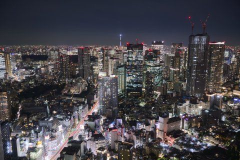 その他　六本木の夜景（六本木ヒルズ展望台）04（その他）まで967m