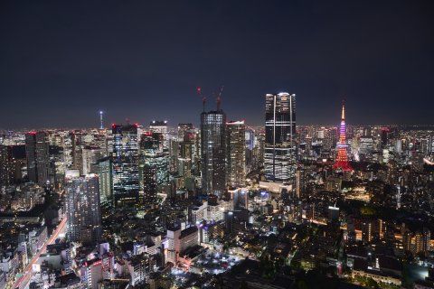 その他　六本木の夜景（六本木ヒルズ展望台）05（その他）まで967m