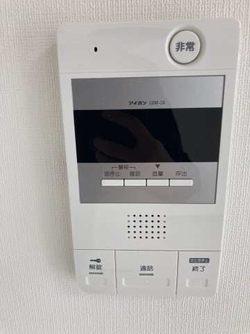 セキュリティ　インターホン※同タイプ・別号室参考写真