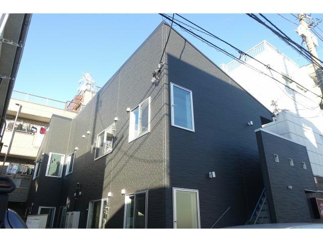 建物外観　建築中