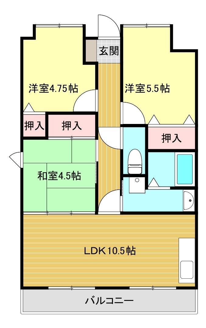 ロイヤルグレースの間取り写真