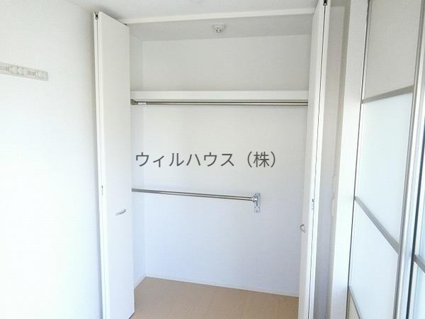 収納　クローゼット！