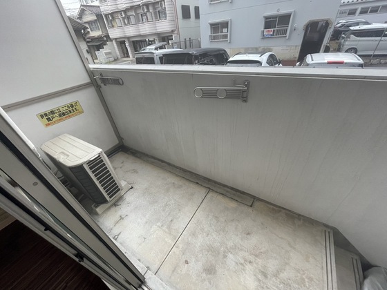 バルコニー　※別部屋の写真です