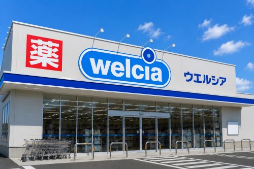 ドラックストア　ウエルシア（ドラッグストア）まで1398m