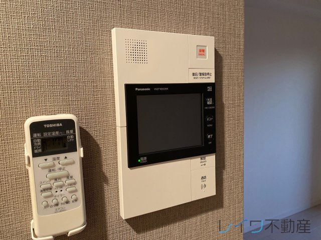 セキュリティ　ＴＶモニタ付きオートロックです