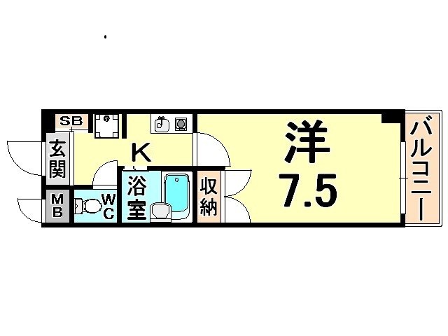 SOLO伊丹中央の間取り写真