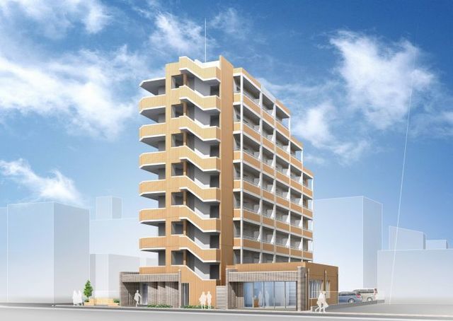 建物外観　外観パース