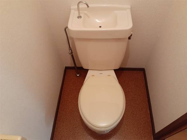 トイレ　トイレもきれいです