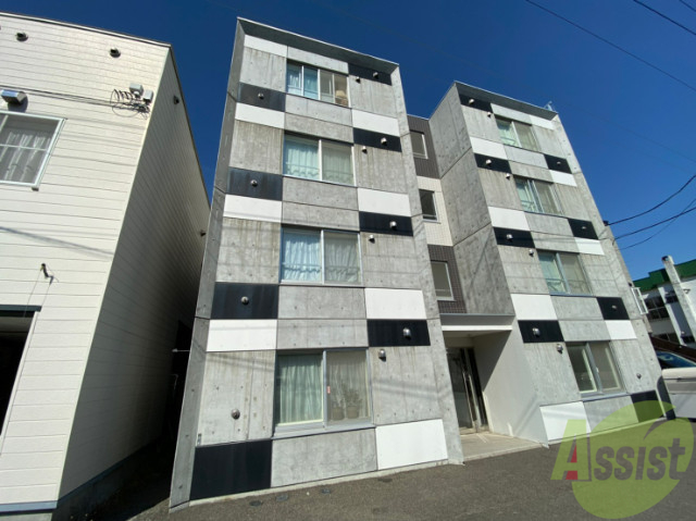 建物外観　札幌市東区北十八条東「ＰａｒｅｎｔｅＮ１８」