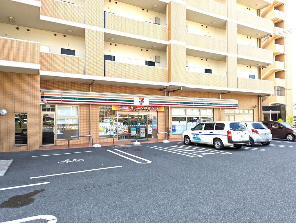 コンビニ　セブンイレブン倉敷幸町店（コンビニ）まで150m