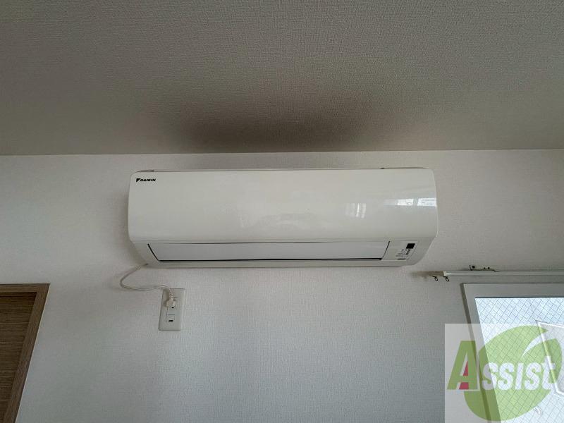 その他設備　こちらはエアコンが設置されております！夏場も快適です！