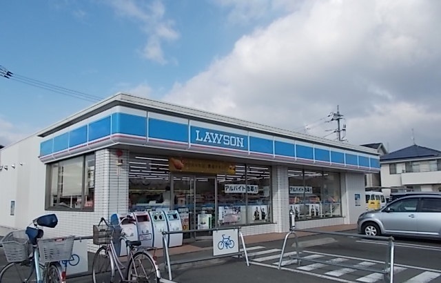 コンビニ　ローソン岡山福田店（コンビニ）まで110m
