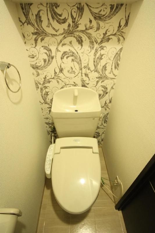 トイレ　清潔感のあるトイレです。
