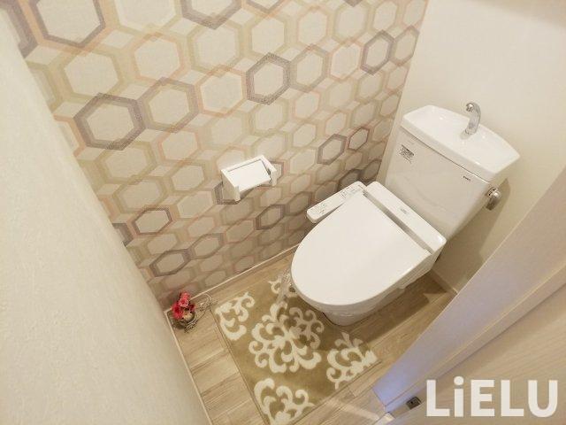 トイレ　同シリーズ物件のモデルルームになります※現況優先