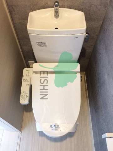 トイレ　清潔感のあるトイレです。