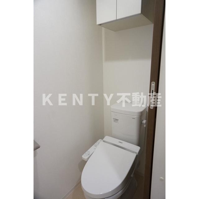 トイレ　ゆったりとした空間のトイレです