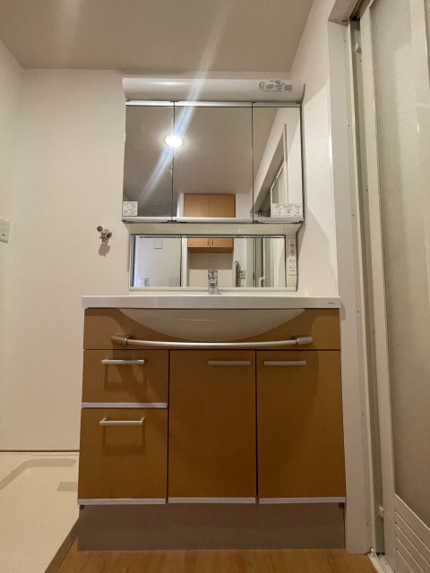 洗面設備　同物件別室です。