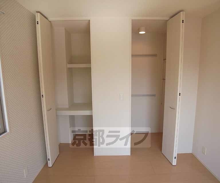 収納　奥行きのある収納です