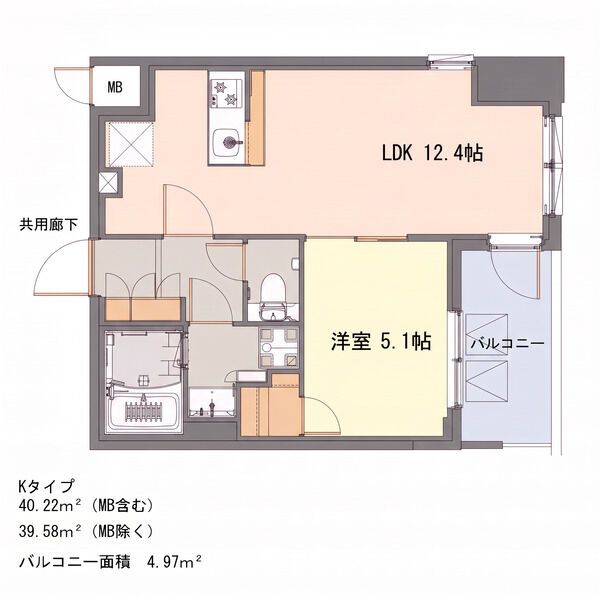 S-RESIDENCE千種belvia TOWERの間取り写真