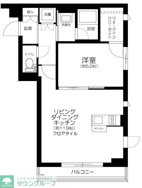 リテラス目黒三丁目の間取り写真