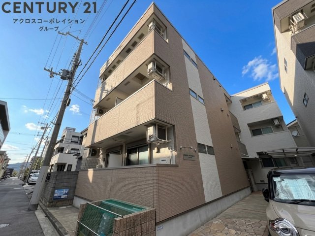 建物外観　エレベーター・モニター付きインターホン完備♪