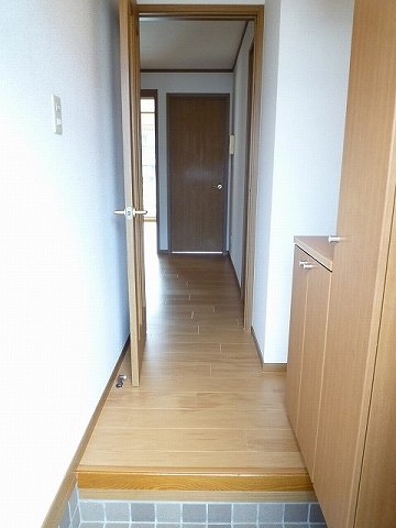 玄関　明るい玄関です