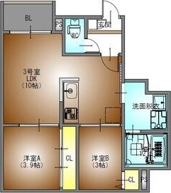 REGALEST 瑞穂区役所の間取り写真