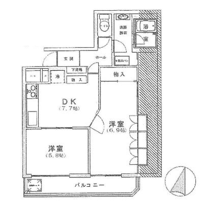 ハイツ目白坂の間取り写真