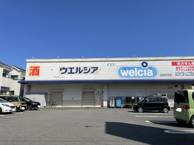 ドラックストア　ウエルシア静岡中原店（ドラッグストア）まで377m