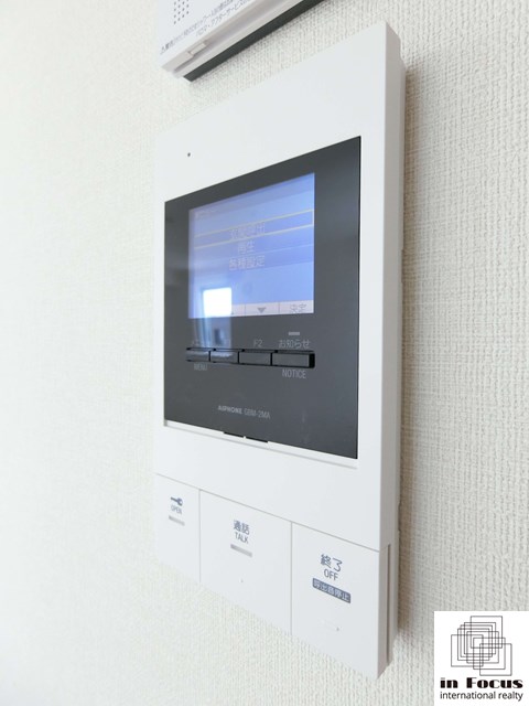 セキュリティ　来客の顔が見える安心のTVモニターホン