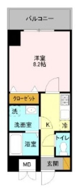 ベルフルールの間取り写真