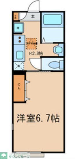 モードクレイン練馬の間取り写真