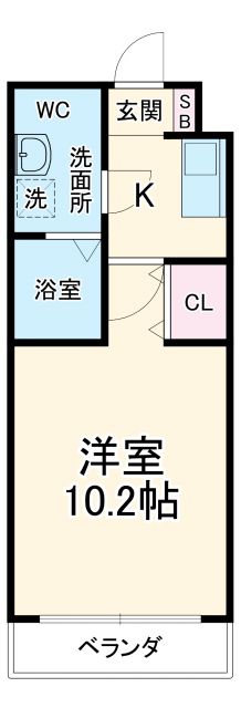 ビラビスタ船橋の間取り写真