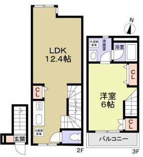 BHテラス西荻窪の間取り写真