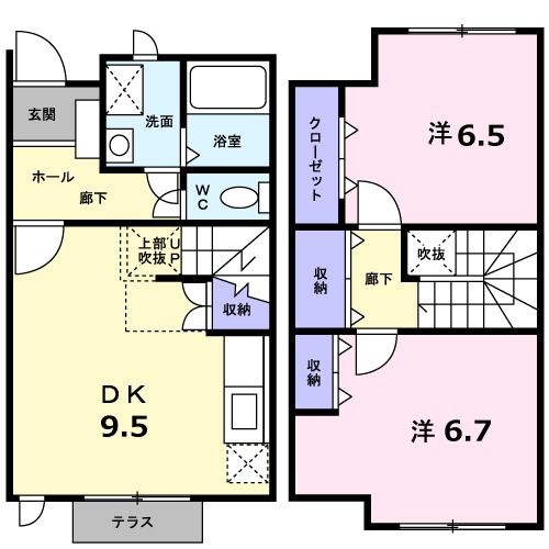 えんとらんすの間取り写真