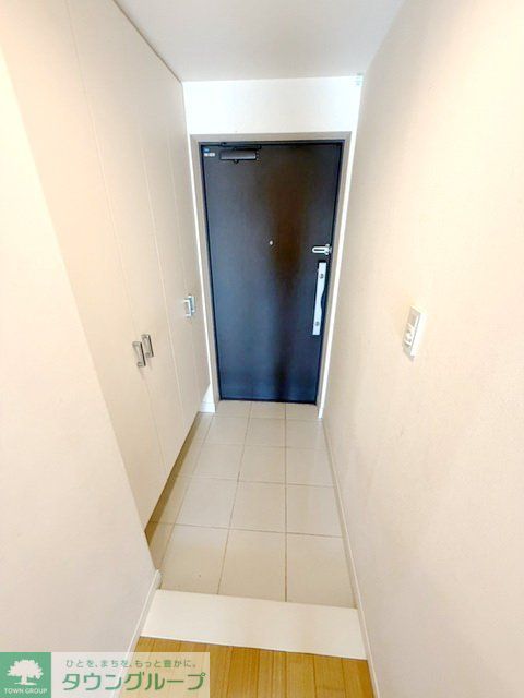 上矢部町マンションの玄関写真